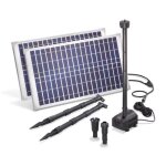 Kit pompe solaire bassin fountain pro 1750l - 50w - esotec - version pro - 1750l / h - 50w - noir