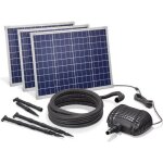 Kit pompe solaire cascade fontaine gros débit premium 5000l - 150w Kit pompe solaire cascade fontaine gros débit premium 5000l - 150w