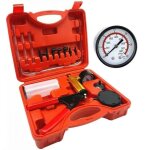 Kit pompe � vide purge liquide de frein - mhy� - vidange manuelle - moto et voiture - testeur pression ...