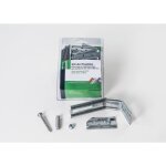 Kit de pose en applique � visser pour menuiseries pvc bois pour isolations de 100 � 160mm