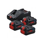 Kit procore 18v avec 3 batteries 8ah et chargeur gal 18v - 160 - bosch - 0615a5004y