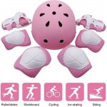 Kit de protection roller pour enfants casque de velo enfant casque / genouillres / coudires / coussins ...
