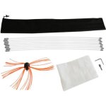 Kit de ramonage 8m nylon flexible hrisson de ramonage synthtique nettoyage pole entrainement perceuse ...
