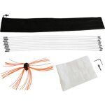 Kit de ramonage 9m nylon flexible hrisson de ramonage synthtique nettoyage pole entrainement perceuse ...