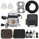 Kit de rglage pour carburateur et filtre  air stihl fs75 fs80 fs 85 km80 km85 fc75 dbroussailleuse ...