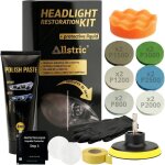 Kit r�novation phare voiture - febest - vernis anti - uv - polish phare - 12 papiers � poncer - compatibilit� ...