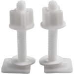 Kit de r�paration pour abattant wc avec tous les composants n�cessaires y compris boulons vis et rondelles ...