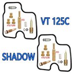 Kit de réparation de carburateur honda shadow 125 vt125c pièces de reconstruction de carburateur de moto ... Kit de réparation de carburateur honda shadow 125 vt125c pièces de reconstruction de carburateur de moto ...