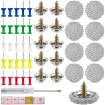 Kit de rparation de ciel de voiture 70 pices de rivets de rparation automobile vis de rparation de ...