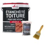 Kit réparation et étanchéité tuile et toiture - arcafilm pack 2. 5 l (jusquà 1. 5 m²) - ardoise Kit réparation et étanchéité tuile et toiture - arcafilm pack 2. 5 l (jusquà 1. 5 m²) - ardoise