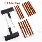Kit de reparation avec m�ches pour pneupour crevaison de pneus de voiture - camionnette. etc - kit de ...
