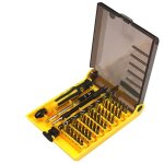 Kit de rparation tournevis torx 45 en 1 pour pc portable et gadgets - jaune