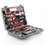Kit de r�paration pour v�lo - pzcc - 44 pi�ces - outils pour pneus freins lampes cha�nes - vtt et v�los ...