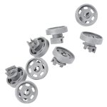 Kit roulettes de panier inferieur - lave - vaisselle - electrolux faure aeg arthur martin electrolux ...