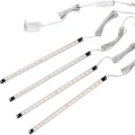 Kit de ruban led multifonctionnel - am�liore l�clairage des vitrines �tag�res et armoires - blanc chaud ...