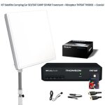 Kit satellite camping car selfsat camp 58 mât traversant + récepteur tntsat ths806 + coaxial Kit satellite camping car selfsat camp 58 mât traversant + récepteur tntsat ths806 + coaxial