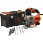 Kit scie sauteuse pendulaire filaire - black + decker - bes610ka5 - qs - 650w - coupe 90mm - avec coffret ... Kit scie sauteuse pendulaire filaire - black + decker - bes610ka5 - qs - 650w - coupe 90mm - avec coffret ...