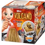 Kit scientifique mini volcan buki - beige / rouge - pour les 8 ans et plus - recrez une ruption volcanique ...