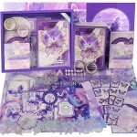 Kit de scrapbooking(162 pc)pour les mat�riaux de scrapbooking � pucesplanificateur de bricolage artisanal ...