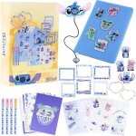 Kit scrapbooking enfant set diy journal cr�atif carnet stylos autocollants marque pages fournitures art ...