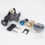 Kit serrure neiman bouchon cl� serrure de selle scooter kymco 50 agility