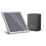 Kit solaire universel pour motorisation de portail - avidsen - 12 v et 24 v