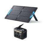Kit station lectrique anker solix c800x avec panneau solaire 100w