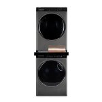 Kit de superposition haier hastku10fb - kit de superposition noir