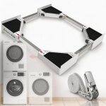 Universel kit de superposition pour 48?72 cm lave - linge et s�che - linge kit d?empilage pour machine ...