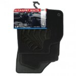 Kit de tapis auto - peugeot - 3008 / 5008 - noir - 4 pi�ces - polyester