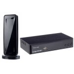 Kit terrestre hd - hd line - démodulateur tnt dvb - t2 - hdmi - antenne intérieure - 4000 chaînes Kit terrestre hd - hd line - démodulateur tnt dvb - t2 - hdmi - antenne intérieure - 4000 chaînes