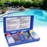 Kit de test de qualit de leau de chlore ph testeur de piscine bote de test de leau 131099