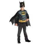Kit top et masque batman enfant - noir