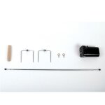 Kit tournebroche pour barbecue bergamo et florence