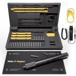 Kit de tournevis �lectrique - hoto - 48 en 1 - embouts magn�tiques - lumi�re led - charge type c
