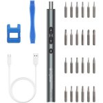 Kit tournevis de prcision magntique oria - 28 en 1 jeu de tournevis de electrique - rechargeable avec ...
