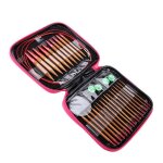 Kit de tricot interchangeable - jeu daiguilles en bambou carbonis interchangeables aiguilles  tricoter ...