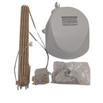 Kit triphas pour chauffeo plus - atlantic - 009250 - capot rsistance statite et thermostat triphas ...