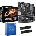 Kit upgrade pc - gigabyte - intel core i7 - 16 go ram - carte mre h610m - graphiques uhd 770