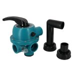 Vanne piscine multivoie - kit vanne aries - libra 6 lt - 11 / 2 + tubes de espa