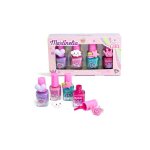 Kit vernis et bagues enfant martinelia 4 x 5 ml ? 4 couleurs & 4 bagues d�s 3 ans