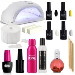 Kit vernis semi permanent french manucure et remplissage avec lampe uv led Kit vernis semi permanent french manucure et remplissage avec lampe uv led