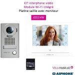 Kit vido - aiphone - 130413 - moniteur 7 - wi - fi intgr - appairage 8 appareils