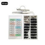 Kit de vis de rparation micro 355 pices 18 tailles micro visserie avec un tournevis et une pince  ...