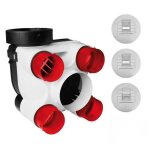 Kit vmc hygror�glable - jusqu� 4 sanitaires - hydra st 2 khb - 604011 - s&p unelvent