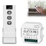 Kit de commande de volet roulant sans fil : commande du moteur de volet roulant par t�l�commande rf + ...