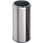 Kitchen move poubelle 50l one touch avec seau en acier inox