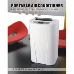 Klaiser 14000 btu - 4100w energy agx140 ultra puissant climatiseur mobile reversible
