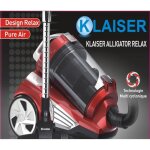 Klaiser - puissance 1400w - alligator relax aspirateur sans sac multi cyclone ultra confort silence - ... Klaiser - puissance 1400w - alligator relax aspirateur sans sac multi cyclone ultra confort silence - ...