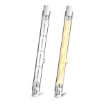 Klarlight 500w r7s ampoule halogne 118mm ampoule halogne crayon dimmable blanc chaud 2800k j118 ampoule ...